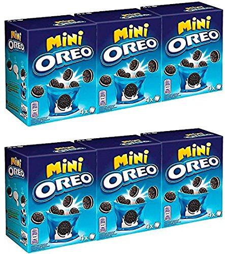 Oreo Mini Galletas 160 gr. - [Pack de 6]