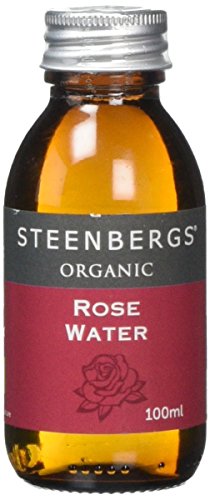 Organic Rose Water 100ml Glass Bottle