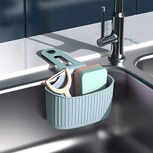 Organizador de fregadero con ventosas resistentes, 3 unidades, para fregadero de cocina, lavado, escurridor de lavabo, estante de drenaje para el baño, soporte para almacenamiento de cocina, jabón