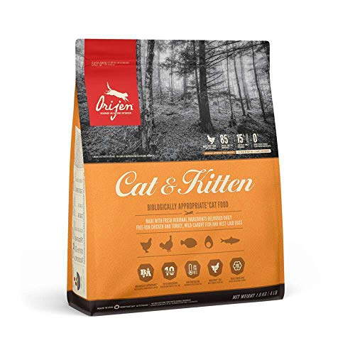 Orijen Cat & Kitten Comida para gato y gatito 1.8 Kg 1 Saco