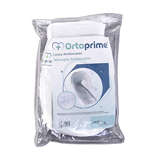 OrtoPrime Manopla Antiescaras - PROTECCIÓN Manos y Muñecas - Manoplas Escaras ACOLCHADA - Guantes ANTIESCARAS Confort y Descanso