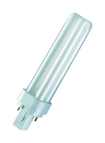 Osram D 26 W/840 Cool White - Lámpara fluorescente compacta, compacta fluorescente, tubular, 2 pines