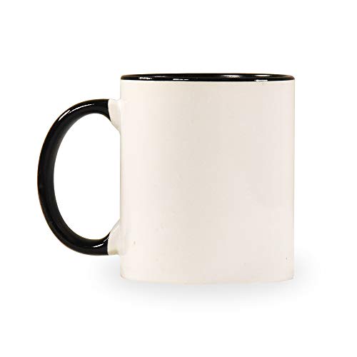 Oswald The Lucky Rabbit Vs Alien taza de café de cerámica para té, regalo para mujeres, niñas, esposa, mamá, abuela, 325 ml