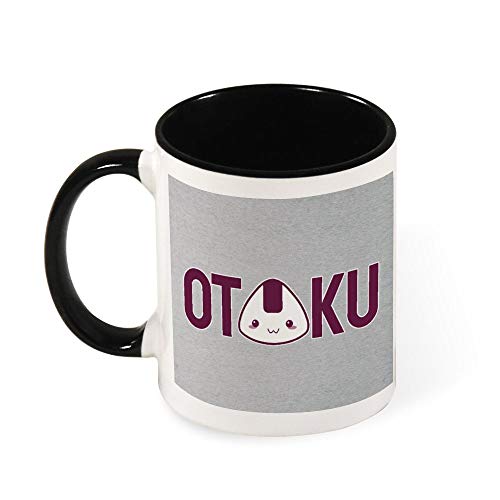 Otaku Onigiri - Taza de cerámica para café, regalo para mujeres, niñas, esposa, madre, abuela, 325 ml