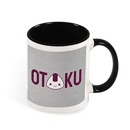 Otaku Onigiri - Taza de cerámica para café, regalo para mujeres, niñas, esposa, madre, abuela, 325 ml