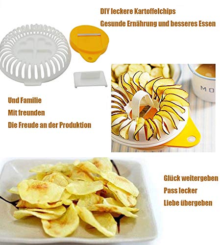 Outflower - Accesorio para microondas para preparar patatas fritas