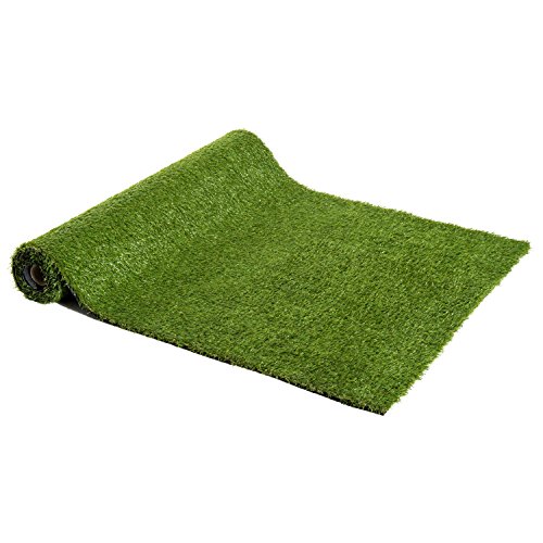 Outsunny Césped Artificial Tipo Alfombra o Estera de Hierba Sintética de Exterior Interior 3x1m 25mm para Jardín y Terraza 1 Pieza