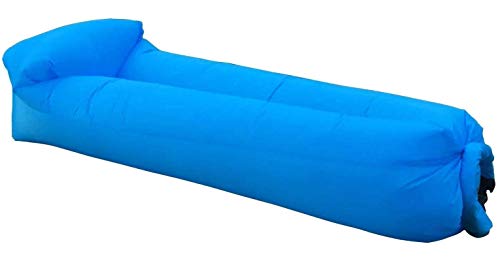 OXENDURE Tumbona inflable Sofá de aire Hamaca portátil, a prueba de agua Diseño ideal Sofá para patio trasero Lakeside Beach Viaje Camping Picnics y festivales de música