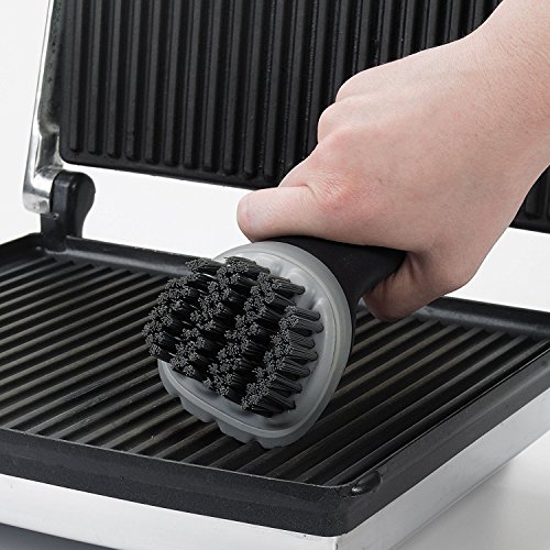 OXO Good Grips 1312480V1MLNYK Cepillo Eléctrico para Parrilla y Panini, Plastic, Negro