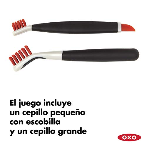 OXO Good Grips Limpieza Profunda del Sistema de Cepillo - Cepillos para Limpiar en Profundidad