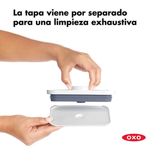 OXO Good Grips POP Contenedor – Almacenamiento hermético y apilable de alimentos - 1 l para azúcar moreno y mucho más