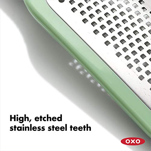 OXO Good Grips Rallador, Stainless Steel, Verde, talla única