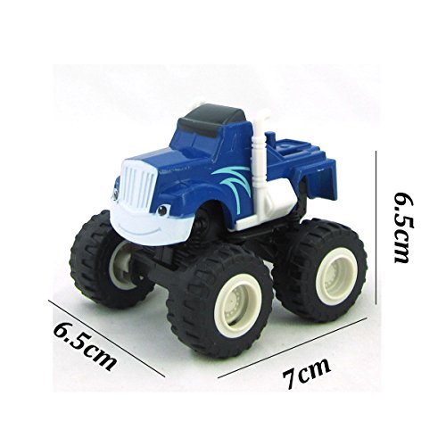 OYJD Monster Machines 6 Piezas Set Camión Vehículos Racer Cars Toy