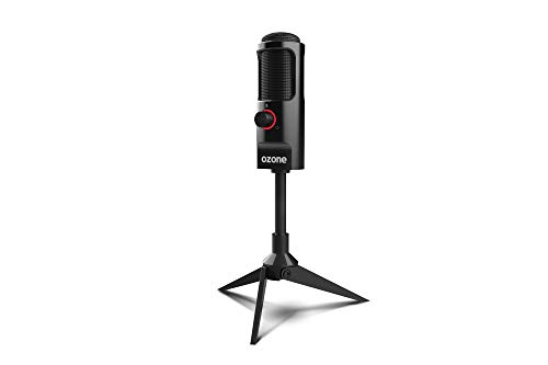 Ozone OZRECX50 Rec X50 - Micrófono Streaming, Color Negro