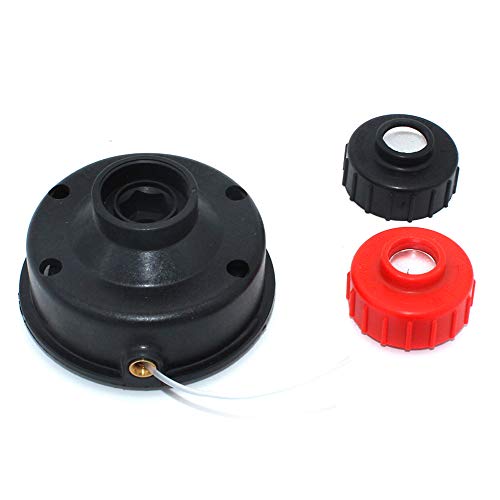 P SeekPro Ensamblaje del Cabezal de Hilo de la cortadora con reemplazo del retenedor de Carrete para el Cortador de Cepillo de la cortadora de Hilo RYOBI Toro de Homelite P/N # 000998265 UP06762A