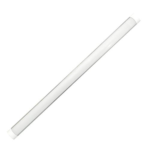 Pack 2X Lampara Luminaria 120cm. 40w. Color Blanco Frio (6500K). 3300 Lumenes. IP44. Facil de limpiar. A++