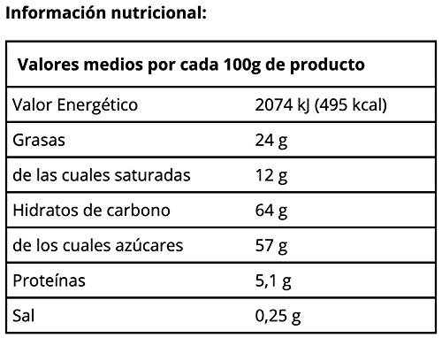 Pack 5 Unidades Turrón de Chocolate Crujiente Picó con arroz inflado Calidad Suprema 200grs