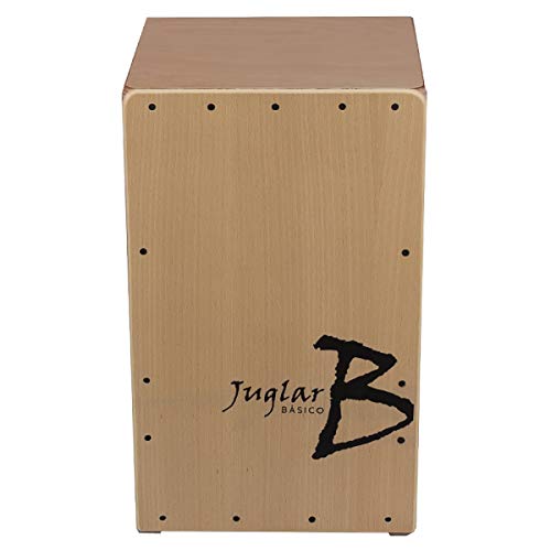 Pack Cajón Flamenco Adulto Juglar Básico + Funda | Cuerpo en Abedul y Tapa golpeadora en Haya