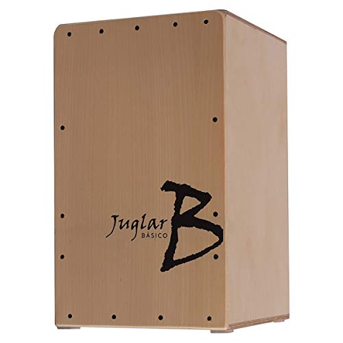 Pack Cajón Flamenco Adulto Juglar Básico + Funda | Cuerpo en Abedul y Tapa golpeadora en Haya