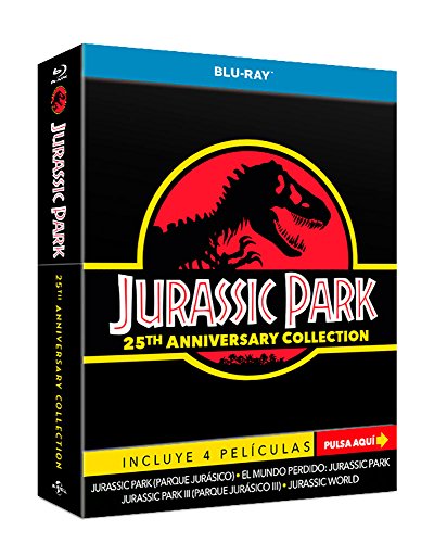 Pack: Parque Jurásico 1-4 - Edición Especial Limitada 25 Aniversario [Blu-ray]