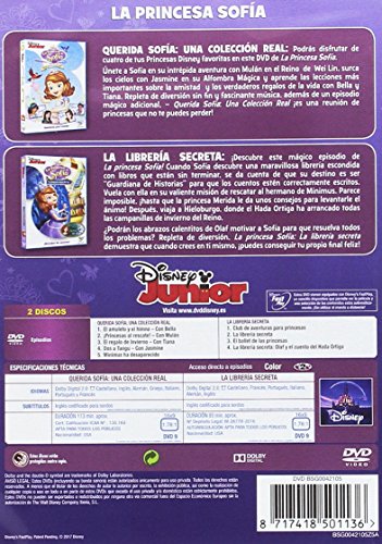 Pack Princesa Sofía: Una Colección Real (Volumen 7) + La Librería Secreta (Volumen 8) [DVD]