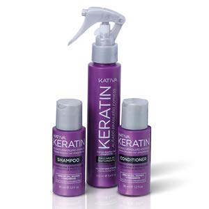 Pack Super Ahorro De 2 Kativa Keratin Alisado Brasileño Xpress Tratamiento de Queratina sin Formol