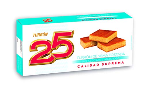 PACK TURRON SIN AZUCAR. Turron 25. Blando sin azúcar, duro sin azucar, yema tostada sin azúcar 200 gramos. Turrón para diabéticos. Calidad suprema. Con edulcorantes. Sin gluten.