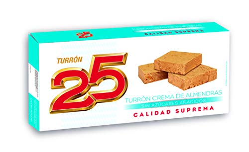 PACK TURRON SIN AZUCAR. Turron 25. Blando sin azúcar, duro sin azucar, yema tostada sin azúcar 200 gramos. Turrón para diabéticos. Calidad suprema. Con edulcorantes. Sin gluten.