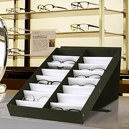 Paide Organizador Expositor de Gafas y Joyas - 2 tamaños Disponibles - Mantenga Sus Gafas ordenadas (para 16 Gafas)