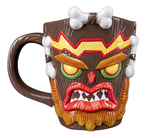 Paladone - Taza 3D Crash Bandicoot Uka Uka (PS4)