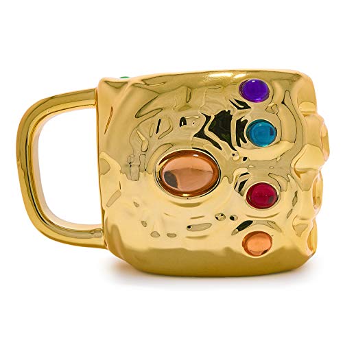 Paladone Taza Desayuno Gauntlet Infinity War Los Vengadores, cerámica, Multicolor, 15 x 11 x 10 cm