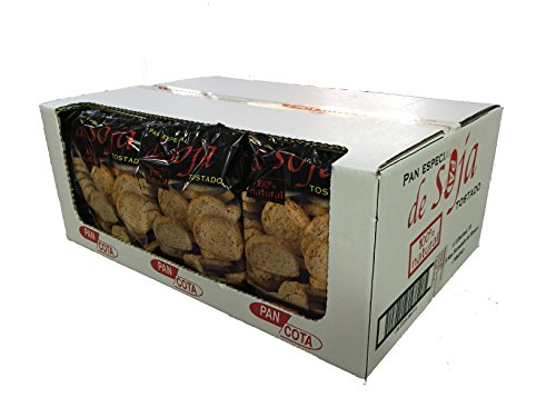 Pan Especial de Soja Tostado de Pan Cota (caja con14 bolsas)