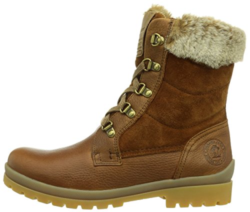 Panama Jack Tuscani, Botas Militar para Mujer, Marrón (Cuero B1), 36 EU