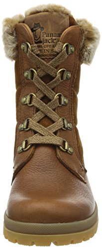 Panama Jack Tuscani, Botas Militar para Mujer, Marrón (Cuero B1), 36 EU