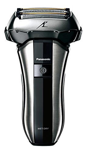 Panasonic ES-CV51-S803 Afeitadora Premium Compacta Eléctrica para Hombre/ Máquina de Afeitar de Láminas para Barba Recargable e Inalámbrica Fabricada en Japón (Motor Lineal, Wet&Dry, 5 Cuchillas)