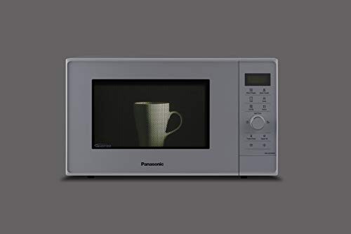 Panasonic NN-GD34HWSUG - Microondas con Grill (1000 W, 23 L, 6 niveles, Grill Cuarzo 1100 W, Plato Giratorio 285 mm, Control tácti L, 13 modos, Turbo Defrost, tecnología Inverter) Blanco