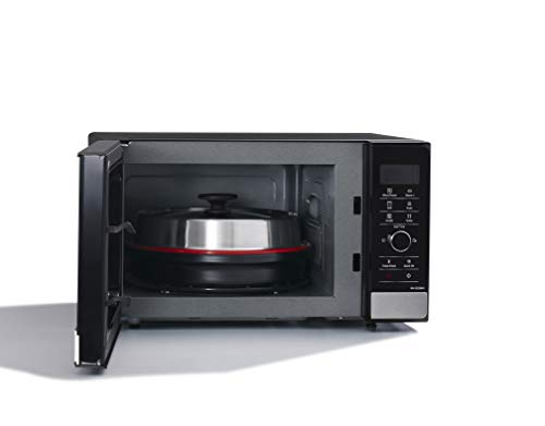 Panasonic NN-GD38HSGTG Encimera - Microondas (Encimera, Microondas combinado, 23 L, 1800 W, Giratorio, Tocar, Negro)