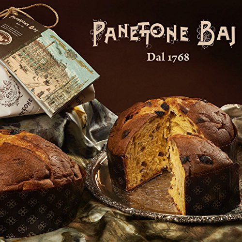 Panettone Baj. Desde 1768 - 1 kg - Tarta milanesa tradicional con un folleto histórico