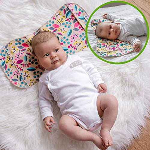 Paños Para Bebé de Algodón Orgánico, Pack de 3 Doble Capa Trapos de muselina modernos MADE IN EU, Toallas de Lactancia Suaves y Absorbentes, Burp Cloths de secado rápido, Recién Nacidos Bebés y Niños