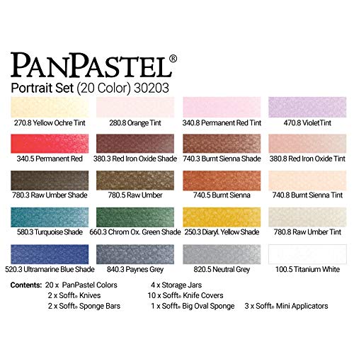 PanPastel SET 20 COLORES - FIGURA