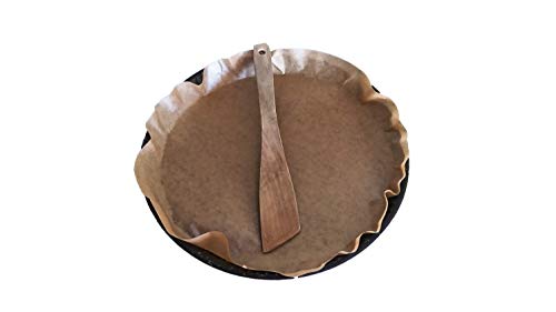 Papel de Horno ecológico - Natural, sin blanquear - Calidad Profesional - Forma Redonda - Diámetro de 33 cm - Pack de 30 Hojas