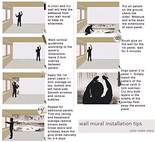 Papel Pintado 3D Murales Fruta limpia - Fotomurales Para Salón Natural Landscape Foto Mural Pared, Dormitorio Corredor Oficina Moderno Festival Mural 350X256CM