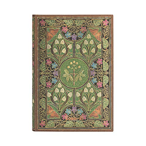 Paperblanks DS6550-0 Agendas 18 Meses 2020-2021 Poesía en Flor, Apaisado, Mini (95 × 140 mm)