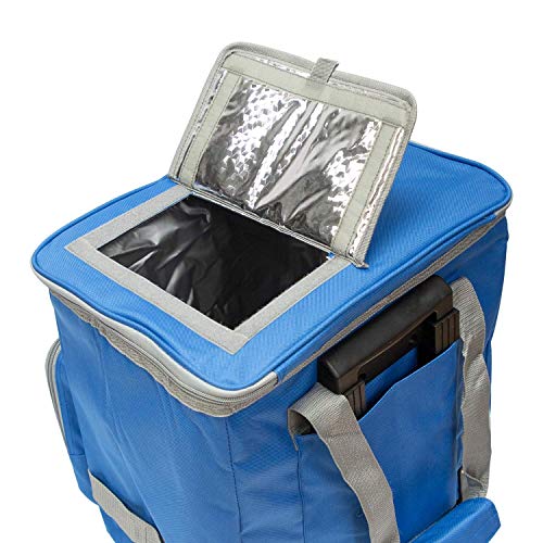 PAPILLON 5080126 Nevera Bolsa Termica 38 litros Azul Trolley