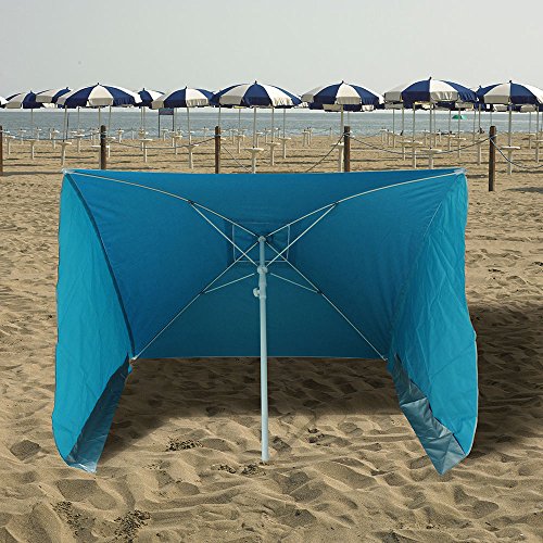 PAPILLON 8042680 Sombrilla Playa con Laterales Antiviento 170x170 cm