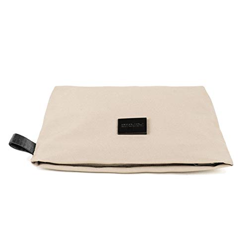 Paquete informático Impermeable Accesorios Serie E100 poliéster Bolsa de Almacenamiento, Tamaño: 22 x 12 x 5 cm (Negro) ZHUHX (Color : Beige)