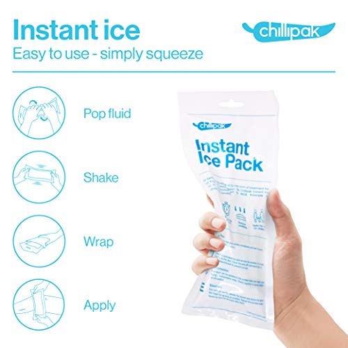 Paquetes de hielo instantáneo ChilliPak para lesiones deportivas - 10