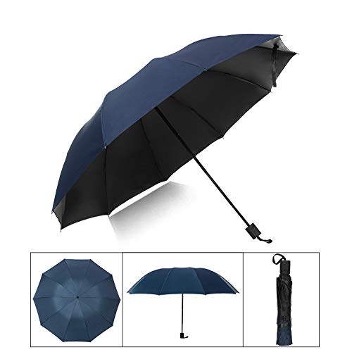 Paraguas automático a Prueba de Viento, Paraguas Doble para Mujer, 30% de Descuento, para Hombre, 10 Huesos, Paraguas Grandes Empresas, Parasol de Regalo para Hombre