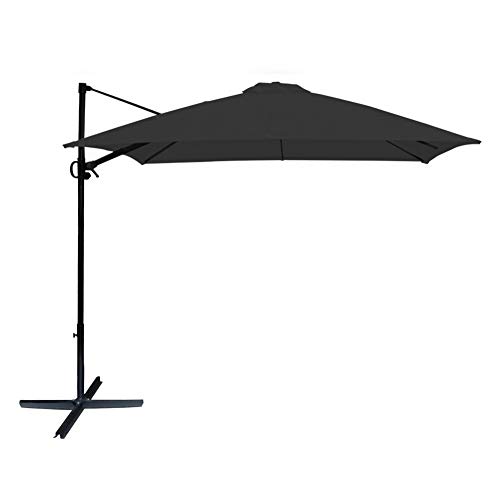 Parasol EXCENTRICO Roma 300X300 CM - MASTIL Aluminio D48 CM