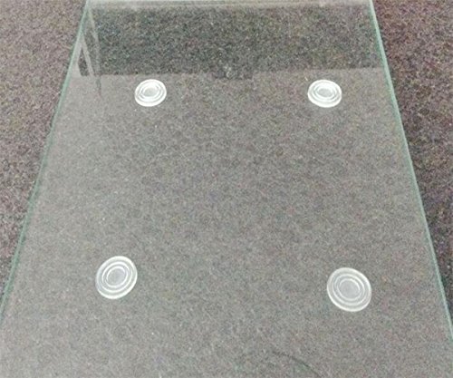 Pare-chocs de dessus de table en verre transparent, matériau en PVC souple, pour empêcher le haut du verre de glisser, coussin d'espacement de dessus de table en verre, coussin d'aspiration de dessus